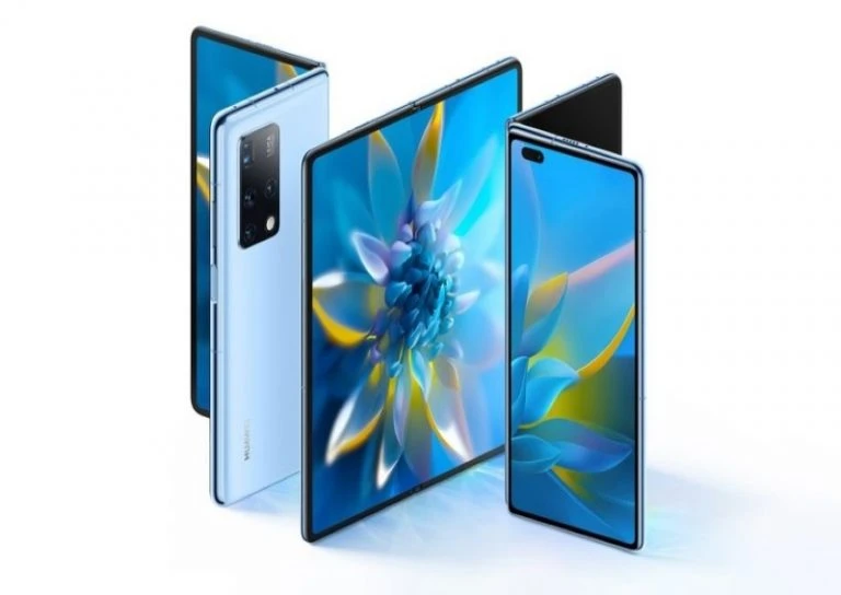 ស្មាតហ្វូន Huawei Mate X2 ត្រូវបានដាក់លក់នៅប្រទេស ចិន កាលពីចុងខែ កុម្ភៈ ឆ្នាំ ២០២១